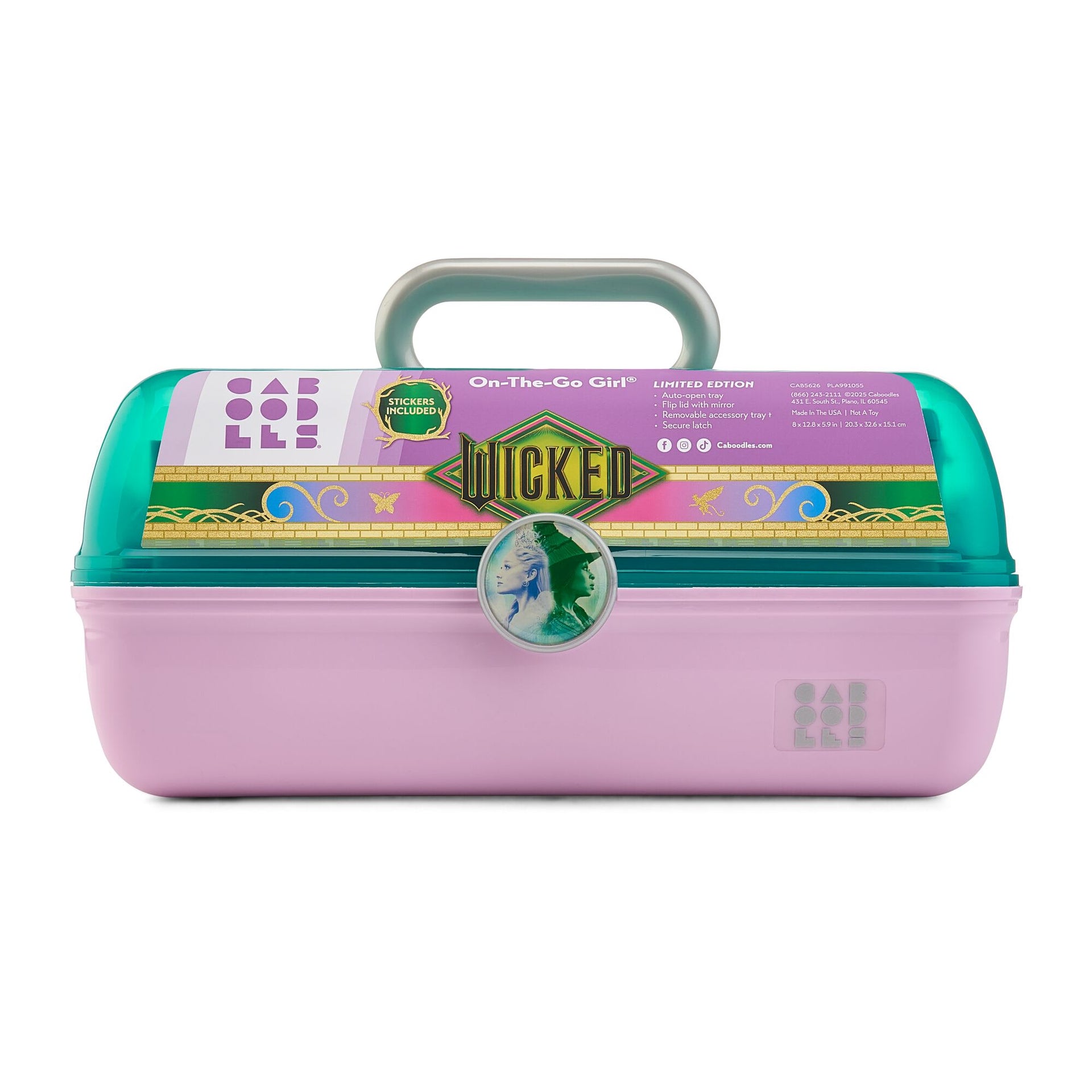 caboodles travel makeup bag For Good On-The-Go Girl The bottom of the cosmetic case has abundant storage space to hold larger items Caboodles Soft Side 2 Piece