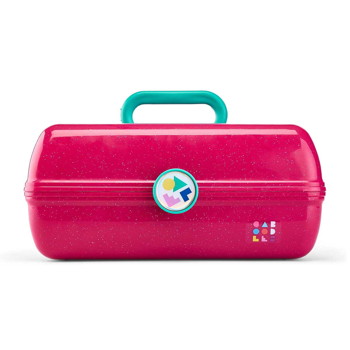 caboodles travel makeup bag Vintage On The Go Girl Classic Case Big Pit Reel Daiwa and cosmetics so you related_to_131433 color:Gorge green (371)